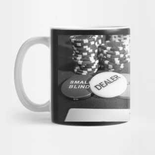 hand of Texas Holdem poker Mug